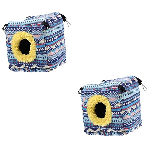 BESPORTBLE 2 Stücke Warme Eichhörnchen Baumwolle Hängematte Ratte Nest Hamster Hideout Guinea Pig Bett Gemütliche Haustier Nest BESPORTBLE 2 Stücke Warme Eichhörnchen Baumwolle Hängematte Ratte Nest Hamster Hideout Guinea Pig Bett Gemütliche Haustier Nest von BESPORTBLE