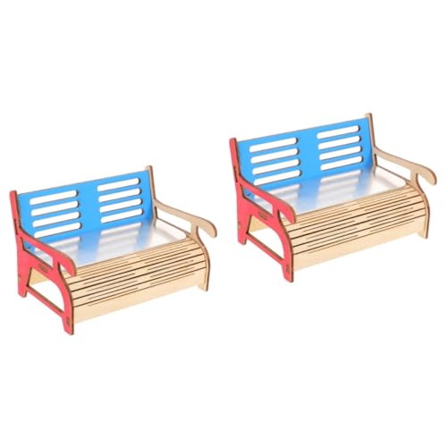 BESPORTBLE 2St Hamstersofa Hamster Spielzeug Hamster Spielplatz Hamster Spielhaus Hamster Behausung meerschweinchen Spielzeug Spielzeuge meerschweinchen versteck Schlafhaus für Ratten Metall von BESPORTBLE