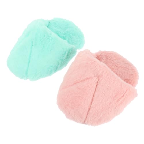 BESPORTBLE 2St Hamsterstreu Meerschweinchen-Sofas Hamster-Minibett Igel im Winter Hundepyjama Zwerg hamsterzubehör Hamster zubehör schlafsofa Haustier warmes Nest Hamsternest Kaninchendaune von BESPORTBLE