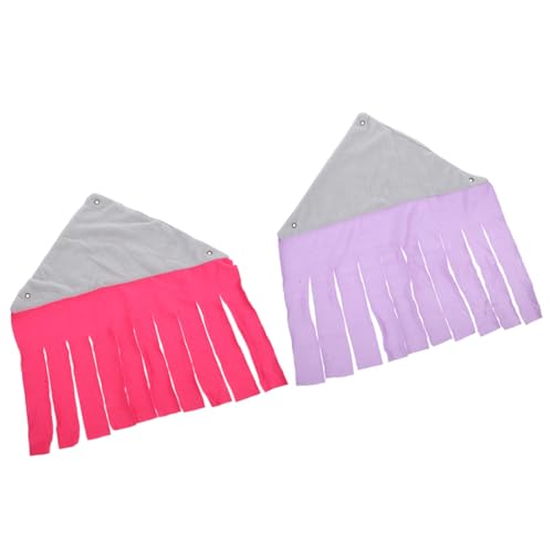 BESPORTBLE 2stücke Hamster Eckversteck Zelt Mit Atmungsaktiver Hängematte Anpassbare -eckspielzeug Für Kleintiere Rosa von BESPORTBLE