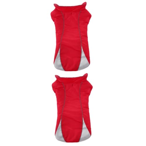 BESPORTBLE 2St Haustierkleidung Hund Daunenmantel Winddichter Hundemantel Haustiermantel Regenmantel für Haustiere Hunderegenmantel pet Supplies Dog Raincoat Party-Hundetuch Hundejacke rot BESPORTBLE 2St Haustierkleidung Hund Daunenmantel Winddichter Hundemantel Haustiermantel Regenmantel für Haustiere Hunderegenmantel pet Supplies Dog Raincoat Party-Hundetuch Hundejacke rot von BESPORTBLE