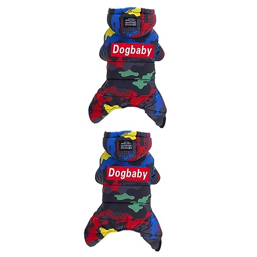 BESPORTBLE 2St Haustiermantel mit Hoodies hundemantel Dog Raincoat Hunde Kleidung Dog Clothes Dog Coat Haustier runter Hundemäntel für kaltes Wetter Haustierkleidung Tarnmantel für Hunde BESPORTBLE 2St Haustiermantel mit Hoodies hundemantel Dog Raincoat Hunde Kleidung Dog Clothes Dog Coat Haustier runter Hundemäntel für kaltes Wetter Haustierkleidung Tarnmantel für Hunde von BESPORTBLE