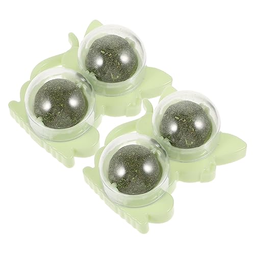 BESPORTBLE 2St Katzenspielzeug Sicherheits-Katzenminze-Ball Beißspielzeug für Katzen Katze Katzenminze-Kugeln für den Haushalt Katzenminze-Spielzeug für Haustiere Plastik Green BESPORTBLE 2St Katzenspielzeug Sicherheits-Katzenminze-Ball Beißspielzeug für Katzen Katze Katzenminze-Kugeln für den Haushalt Katzenminze-Spielzeug für Haustiere Plastik Green von BESPORTBLE
