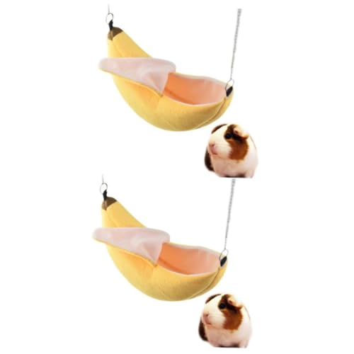 BESPORTBLE 2 Stücke Hamster Bett Weiche Baumwolle Hamster Hängematte Tier Nest Eichhörnchen Bett Hängen Banana Haustier Zubehör BESPORTBLE 2 Stücke Hamster Bett Weiche Baumwolle Hamster Hängematte Tier Nest Eichhörnchen Bett Hängen Banana Haustier Zubehör von BESPORTBLE