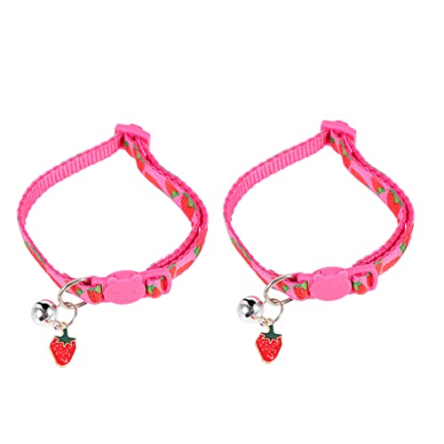 BESPORTBLE 2St Obsthalsband für Haustiere erdbeer hundehalsband Fliege mit Kätzchenkragen Kätzchenhalsbänder für Jungen weihnachtsek cat Clothing Katzenhalsband Kätzchen-Kragen Polyester BESPORTBLE 2St Obsthalsband für Haustiere erdbeer hundehalsband Fliege mit Kätzchenkragen Kätzchenhalsbänder für Jungen weihnachtsek cat Clothing Katzenhalsband Kätzchen-Kragen Polyester von BESPORTBLE