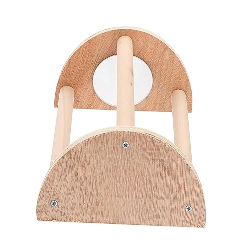 BESPORTBLE 2stücke Holzstand Für Papageien Mit Spiegel Einstellbarer Trainingsstand Für Vögel Spielplatz Für Hühner Und Kleintiere Sicheres Spielzeug Für Mehr Balance Und Bewegung BESPORTBLE 2stücke Holzstand Für Papageien Mit Spiegel Einstellbarer Trainingsstand Für Vögel Spielplatz Für Hühner Und Kleintiere Sicheres Spielzeug Für Mehr Balance Und Bewegung von BESPORTBLE