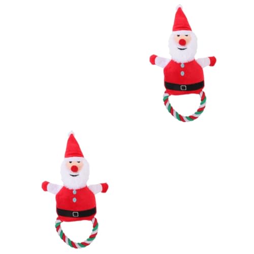 BESPORTBLE 2stücke Weihnachtliches Hundespielzeug Langlebiges Quietschendes Kauspielzeug Für Welpen Interaktives Spielzeug Für Hunde Für Zahnpflege Und Beschäftigung Fördert Das Kauen BESPORTBLE 2stücke Weihnachtliches Hundespielzeug Langlebiges Quietschendes Kauspielzeug Für Welpen Interaktives Spielzeug Für Hunde Für Zahnpflege Und Beschäftigung Fördert Das Kauen von BESPORTBLE