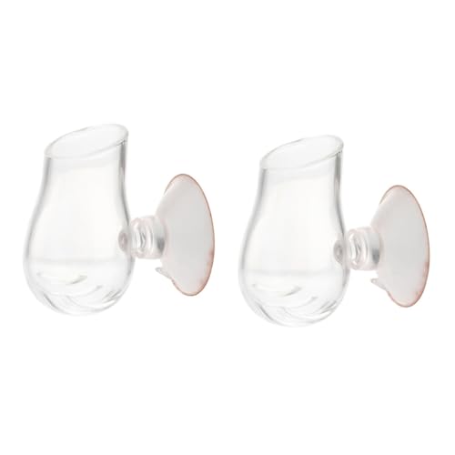 BESPORTBLE 2stücke Aquarium Futterspender Aus Glas Mit Starkem Saugnapf Fütterung Von Roten Mückenlarven Salzwassergarnelen Und Blutwürmern Einfach Zu Reinigen Installieren Für Aquarien BESPORTBLE 2stücke Aquarium Futterspender Aus Glas Mit Starkem Saugnapf Fütterung Von Roten Mückenlarven Salzwassergarnelen Und Blutwürmern Einfach Zu Reinigen Installieren Für Aquarien von BESPORTBLE