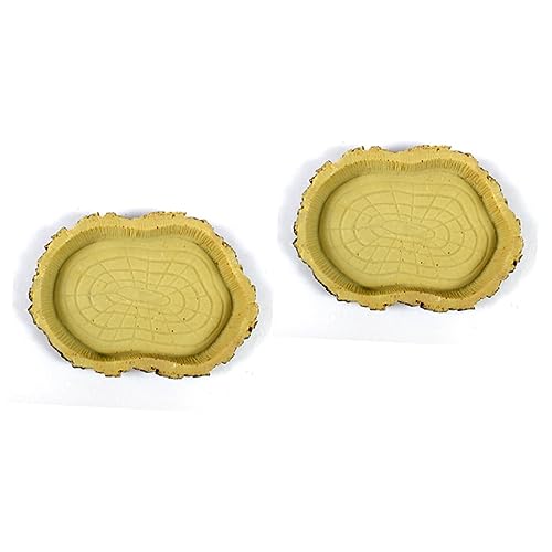 BESPORTBLE 2stücke Reptilien Futter Und Wasserschale Aus Resin Für Schildkröten Geckos Und Schlangen Pflegeleicht Und Sicher Für Haustiere Langlebig Und rutschfest Für Terrarien BESPORTBLE 2stücke Reptilien Futter Und Wasserschale Aus Resin Für Schildkröten Geckos Und Schlangen Pflegeleicht Und Sicher Für Haustiere Langlebig Und rutschfest Für Terrarien von BESPORTBLE