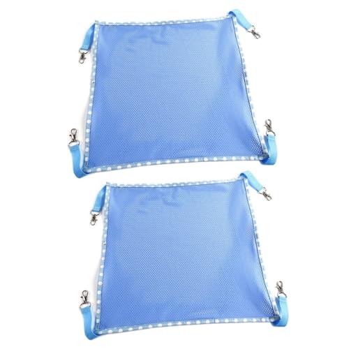 BESPORTBLE 2stücke Pet Cat Mesh Hammock Sleep Bed Atmungsaktive Katzenhängematte Für Käfige Blau Einfach Zu Befestigen Für Schlafplatz Ihrer Haustiere BESPORTBLE 2stücke Pet Cat Mesh Hammock Sleep Bed Atmungsaktive Katzenhängematte Für Käfige Blau Einfach Zu Befestigen Für Schlafplatz Ihrer Haustiere von BESPORTBLE