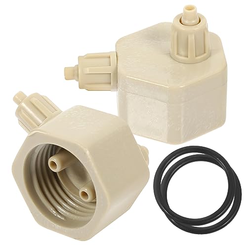 BESPORTBLE 2St Schnelldrehverschluss für CO2-Flaschen Wandhaken Tank Pumps tauchfähig Fisch CO Flaschenverschluss CO Flaschenkappe co2-diffusor für Aquarium bequemer Co2-Reaktor Abs Beige BESPORTBLE 2St Schnelldrehverschluss für CO2-Flaschen Wandhaken Tank Pumps tauchfähig Fisch CO Flaschenverschluss CO Flaschenkappe co2-diffusor für Aquarium bequemer Co2-Reaktor Abs Beige von BESPORTBLE