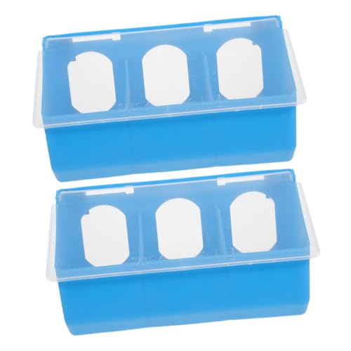 BESPORTBLE 2St Tauben-Hängebox Futtertrinker für Tauben Käfige Küken Taubenbedarf Papagei coop Taubenfutterbox Taubentränke Taubenversorgung Vogelfutterbecher Vogelgeschirr für Käfig pp Blue BESPORTBLE 2St Tauben-Hängebox Futtertrinker für Tauben Käfige Küken Taubenbedarf Papagei coop Taubenfutterbox Taubentränke Taubenversorgung Vogelfutterbecher Vogelgeschirr für Käfig pp Blue von BESPORTBLE