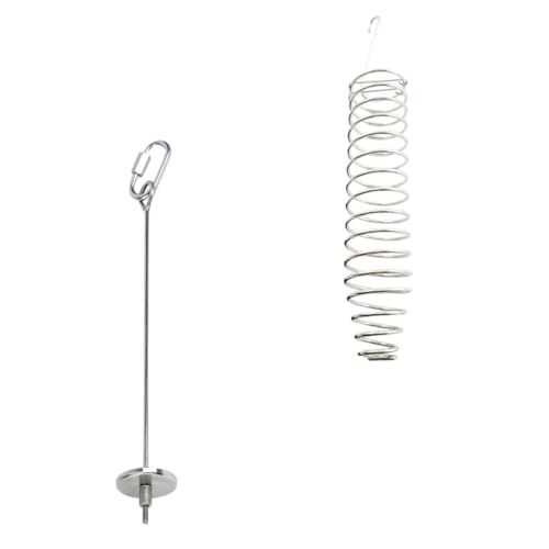BESPORTBLE 2-teiliger Papageien-obsthalter – Vogelfutter-Set Aus Edelstahl Für Gemüse Huhn Einfache Reinigung Und Installation BESPORTBLE 2-teiliger Papageien-obsthalter – Vogelfutter-Set Aus Edelstahl Für Gemüse Huhn Einfache Reinigung Und Installation von BESPORTBLE