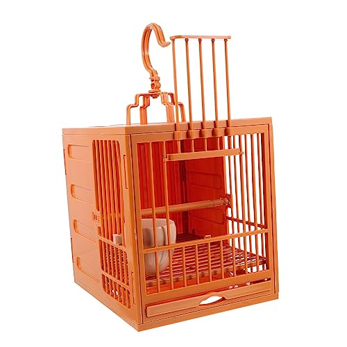 BESPORTBLE 2St Vogelkäfig hohler Papageienkäfig Fütterungskäfig für Papageien käfig wellensittich vogelbadewanne Futterkäfig für Vögel Mein Käfig Star Transportkäfig Duschkäfig Plastik von BESPORTBLE