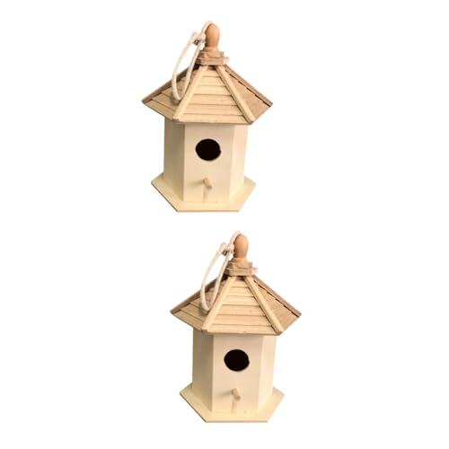BESPORTBLE 2St Vogelkäfig für Haustiere nautischer Vogel hängendes Kolibri- Türdekoration sittich schaukelbett Vogel hängende Hütte Vogelkäfig aus Holz Vogelhaus aus Holz Bambus BESPORTBLE 2St Vogelkäfig für Haustiere nautischer Vogel hängendes Kolibri- Türdekoration sittich schaukelbett Vogel hängende Hütte Vogelkäfig aus Holz Vogelhaus aus Holz Bambus von BESPORTBLE