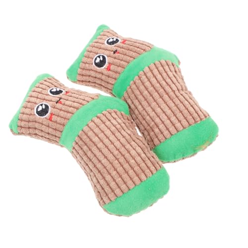 BESPORTBLE 2er-Pack Hundespielzeug-Socke Plüsch-Haustier-kauspielzeug Quietschendes Hundespielzeug Für Katzen Und Hunde BESPORTBLE 2er-Pack Hundespielzeug-Socke Plüsch-Haustier-kauspielzeug Quietschendes Hundespielzeug Für Katzen Und Hunde von BESPORTBLE