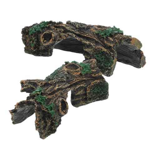BESPORTBLE 2St simulierte Holzdekoration gefälschtes Aquarium Schildkröte Reptilien-Hängematte Gecko Aquarium Dekoration aquariumdeko praktische Reptilienhöhle Reptilienhäute und Höhlen Harz BESPORTBLE 2St simulierte Holzdekoration gefälschtes Aquarium Schildkröte Reptilien-Hängematte Gecko Aquarium Dekoration aquariumdeko praktische Reptilienhöhle Reptilienhäute und Höhlen Harz von BESPORTBLE
