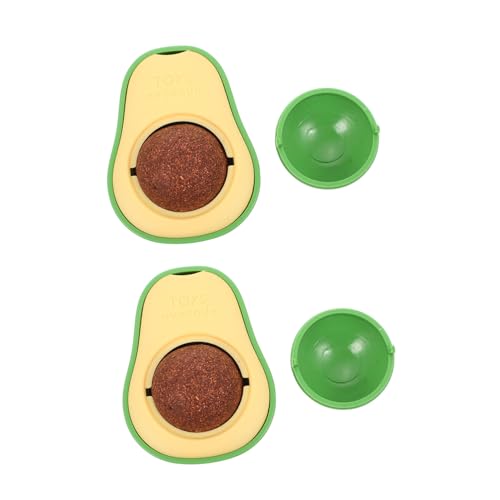 BESPORTBLE 2Stücke Katzenminze für Katzen Avocado Förmige Kauspielzeuge zur Zahnreinigung und Beschäftigung für Kätzchen Grün BESPORTBLE 2Stücke Katzenminze für Katzen Avocado Förmige Kauspielzeuge zur Zahnreinigung und Beschäftigung für Kätzchen Grün von BESPORTBLE