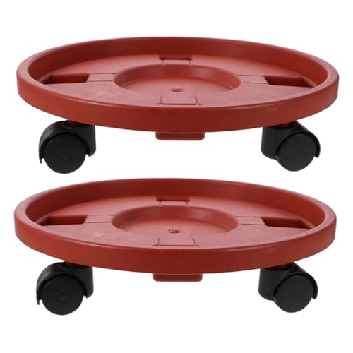 BESPORTBLE 2Stücke Pflanzenständer mit Rädern Rollbarer Untersetzer für Innen und Außenbereich Design Vielseitig BESPORTBLE 2Stücke Pflanzenständer mit Rädern Rollbarer Untersetzer für Innen und Außenbereich Design Vielseitig von BESPORTBLE