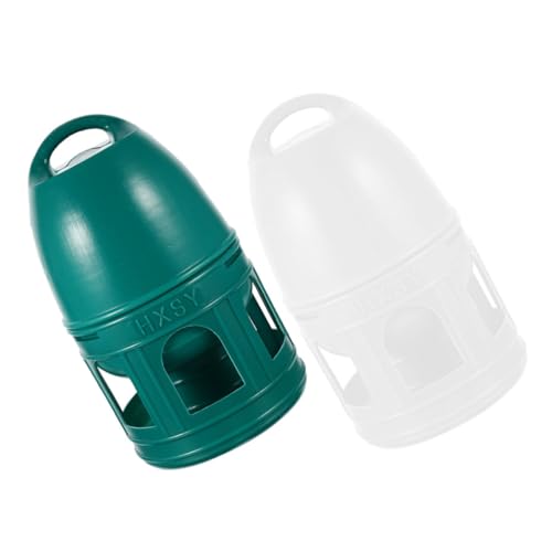 BESPORTBLE 2stücke Vogelwasserspender Für Vögel Pigeon Water Feeder Parakeet Water Feeder Praktisches Zubehör Für Vogelkäfige Robuste Und Einfache Reinigung Für Papageien Und Tauben von BESPORTBLE