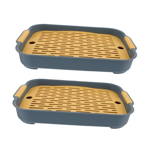 BESPORTBLE 2stücke Hamster Toilette Für Kleintiere Plastik Litter Box Für Kaninchen Meerschweinchen Und Chinchillas rutschfeste Kotwanne Geeignet Für Training Und Hygiene BESPORTBLE 2stücke Hamster Toilette Für Kleintiere Plastik Litter Box Für Kaninchen Meerschweinchen Und Chinchillas rutschfeste Kotwanne Geeignet Für Training Und Hygiene von BESPORTBLE