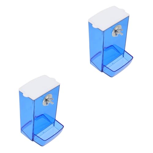 BESPORTBLE 2er-Box Vogelfutterbox Container Vogelkäfige Vogel Fütterer Vogelfütterer Futterspender Für Vögel Praktischer Vogelhäuschen Vogelfutterhaus Für Sittiche Kleiner Vogelhäuschen Acryl BESPORTBLE 2er-Box Vogelfutterbox Container Vogelkäfige Vogel Fütterer Vogelfütterer Futterspender Für Vögel Praktischer Vogelhäuschen Vogelfutterhaus Für Sittiche Kleiner Vogelhäuschen Acryl von BESPORTBLE