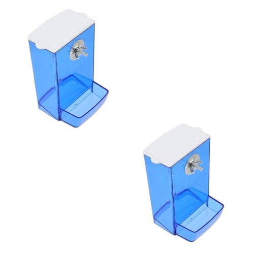 BESPORTBLE 2er-Box Vogelfutterbox Vogelkäfige Container Vogel Fütterer Futterspender Für Vögel Vogelfütterungsbecher Vogelfütterer Futterbehälter Für Papageien Futterhalter Für Vögel Acryl BESPORTBLE 2er-Box Vogelfutterbox Vogelkäfige Container Vogel Fütterer Futterspender Für Vögel Vogelfütterungsbecher Vogelfütterer Futterbehälter Für Papageien Futterhalter Für Vögel Acryl von BESPORTBLE