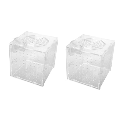 BESPORTBLE 2er-Box Zuchtbecken Für Aquarien Aquarienexemplar Züchternetz Für Aquarien Netz Für Fischinkubatoren Tropf-akklimatisierungs-kit Reptilienbecken Großer Laufstall Transparent BESPORTBLE 2er-Box Zuchtbecken Für Aquarien Aquarienexemplar Züchternetz Für Aquarien Netz Für Fischinkubatoren Tropf-akklimatisierungs-kit Reptilienbecken Großer Laufstall Transparent von BESPORTBLE
