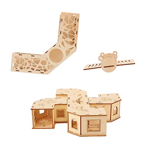 BESPORTBLE 2er Set Hamster Tunnel Labyrinth Mit Wippe Haustier Aktivitätsmaze Für Kleine Nager Ideal Für Bewegung Und Spielspaß BESPORTBLE 2er Set Hamster Tunnel Labyrinth Mit Wippe Haustier Aktivitätsmaze Für Kleine Nager Ideal Für Bewegung Und Spielspaß von BESPORTBLE