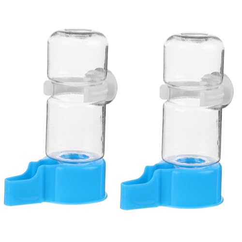 BESPORTBLE 2stücke Automatischer Wasserspender Für Vögel Praktischer Vogeltränke Für Papageien Wellensittiche Und Andere Haustiere Und Langlebig Einfache Anwendung Für Käfige Und von BESPORTBLE