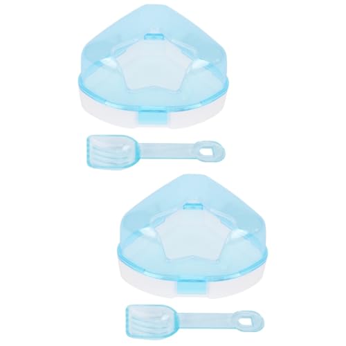 BESPORTBLE 2 Stücke Badewanne Hamster Bad Kunststoff Toilette Für Haustiere Multi-funktionale Badehaus von BESPORTBLE