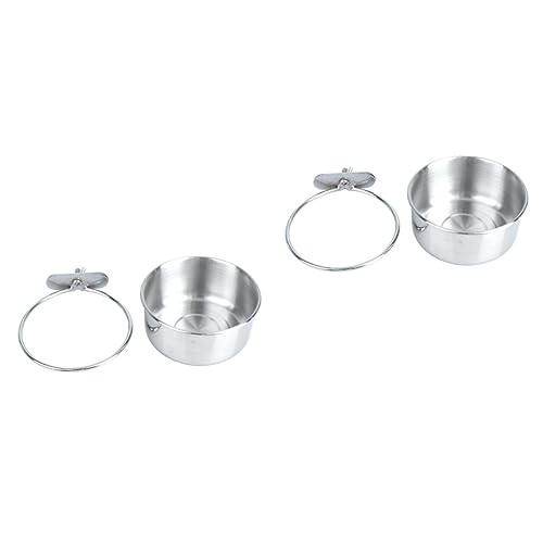 BESPORTBLE 2stücke Edelstahl Hängende Futternapf Für Haustiere Wasserdichter Futter Trinkbehälter Für Vögel Katzen Hunde Und Kaninchen s Rostfrei Und Spülmaschinenfest Für Käfige Und BESPORTBLE 2stücke Edelstahl Hängende Futternapf Für Haustiere Wasserdichter Futter Trinkbehälter Für Vögel Katzen Hunde Und Kaninchen s Rostfrei Und Spülmaschinenfest Für Käfige Und von BESPORTBLE