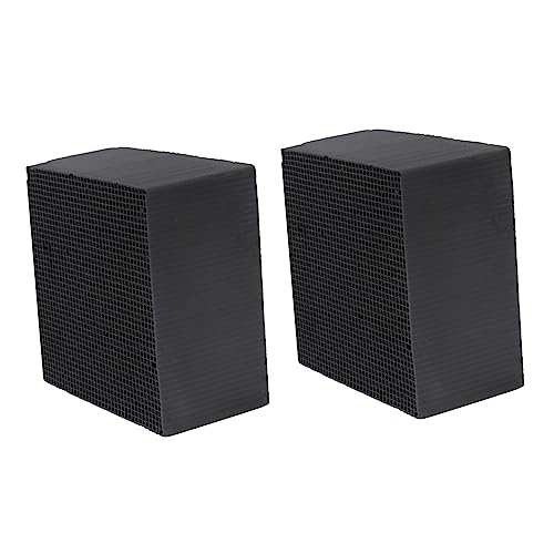 BESPORTBLE 2st Cube Zur Wasseraufbereitung Aqua Öko Wasserfilter Filterblock Zur Wasseraufbereitung Reinigung Wasserreiniger Trog Flasche Fisch Groß Schwämme Tiere Black Holzkohle von BESPORTBLE