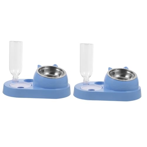 BESPORTBLE 2St Essgeschirr für Haustiere pet Feeder pet Feeding Station Hundekäfig Hundenapf Abnehmbarer Wasserspender Kleiner hundefutterautomat 4 in 1 Futternapf Katzenzubehör Katzennapf BESPORTBLE 2St Essgeschirr für Haustiere pet Feeder pet Feeding Station Hundekäfig Hundenapf Abnehmbarer Wasserspender Kleiner hundefutterautomat 4 in 1 Futternapf Katzenzubehör Katzennapf von BESPORTBLE