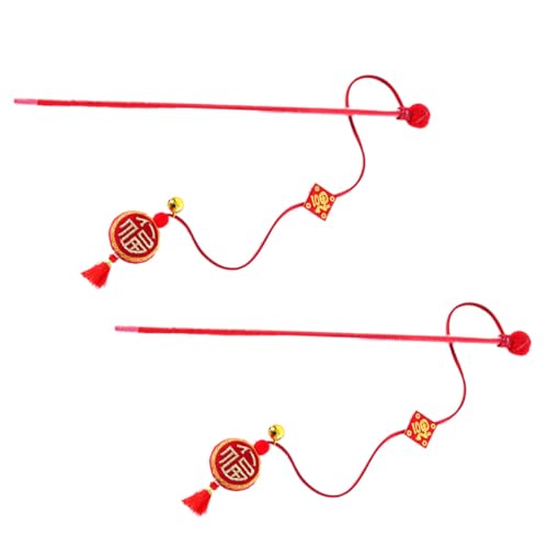 BESPORTBLE 2st Fu-Wort-Katzen-Teaser-Stick Tragbares Kätzchenspielzeug Katzenkorb Katze Für Tragbarer Katzenteaser Katzenverzierung Katzenstock Katzen-Teaser- Baumwollseil Rot BESPORTBLE 2st Fu-Wort-Katzen-Teaser-Stick Tragbares Kätzchenspielzeug Katzenkorb Katze Für Tragbarer Katzenteaser Katzenverzierung Katzenstock Katzen-Teaser- Baumwollseil Rot von BESPORTBLE