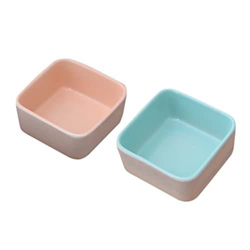 BESPORTBLE 2stücke Keramische Futter Und Wasserschalen Für Hamster Und Chinchillas Teiliges Und rutschfest Leicht Zu Reinigen Für Kleine Haustiere Langlebig Und Sicher BESPORTBLE 2stücke Keramische Futter Und Wasserschalen Für Hamster Und Chinchillas Teiliges Und rutschfest Leicht Zu Reinigen Für Kleine Haustiere Langlebig Und Sicher von BESPORTBLE