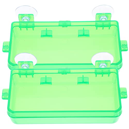 BESPORTBLE 2st Futterstelle Für Reptilien Leopardgecko Gecko-wassernapf Zubehör Für Reptilienleisten Schildkrötenfutter Crested Gecko Essen Wassernapf Für Eidechsen Gecko-Essen Plastik Green BESPORTBLE 2st Futterstelle Für Reptilien Leopardgecko Gecko-wassernapf Zubehör Für Reptilienleisten Schildkrötenfutter Crested Gecko Essen Wassernapf Für Eidechsen Gecko-Essen Plastik Green von BESPORTBLE