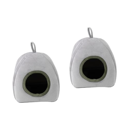 BESPORTBLE 2 Stücke Hamster Nest Pet Hamster Plüsch Schlafen Gemütliches Bett Nest BESPORTBLE 2 Stücke Hamster Nest Pet Hamster Plüsch Schlafen Gemütliches Bett Nest von BESPORTBLE