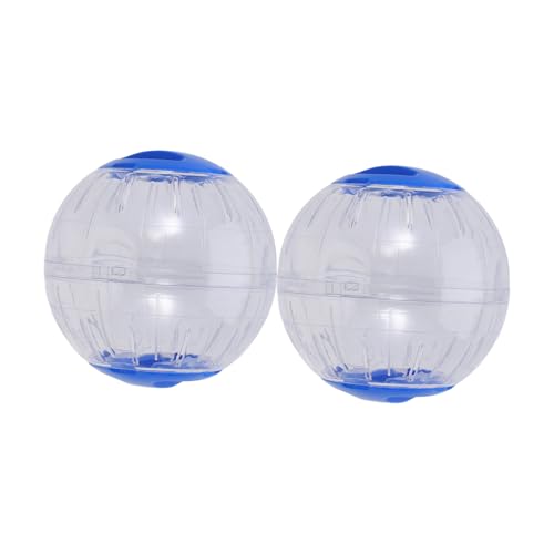 BESPORTBLE 2st Hamster-Gymnastikball Hamsterräder Kleiner Hamster Igelrad Hamster Laufscheibe Großer Hamster Kleines Tier Hamster Auto Hamster-übungsspielzeug Ratte Hamsterball Blue von BESPORTBLE