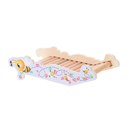 BESPORTBLE 2stücke Kletterleiter Für Hamster Aus Beißfeste Kletterleiter Für Kleintiere Sicheres Spielzeug Für Hamster Chinchillas Und Meerschweinchen Zum Klettern Und Entdecken von BESPORTBLE
