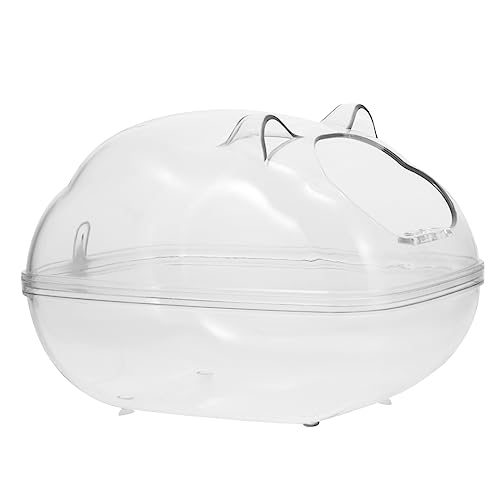 BESPORTBLE 2st Hamsterbad Kleines Tier Kleintier Badehaus Haustier Badewanne Zahnreinigungstücher Für Hunde Kleiner Durchsichtiger Behälter Mini-hüttenkäfig Klare Wanne Transparent Plastik BESPORTBLE 2st Hamsterbad Kleines Tier Kleintier Badehaus Haustier Badewanne Zahnreinigungstücher Für Hunde Kleiner Durchsichtiger Behälter Mini-hüttenkäfig Klare Wanne Transparent Plastik von BESPORTBLE