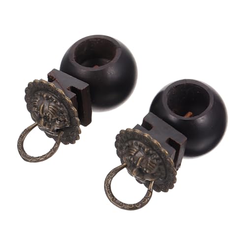 BESPORTBLE 2stücke Heuschreckenfuttertrog Heuschrecken-futterschalen Grillenfutter-Spender Grillen-käfig-Accessoire Holzmaterial Mitbringsel Für Terrarien von BESPORTBLE