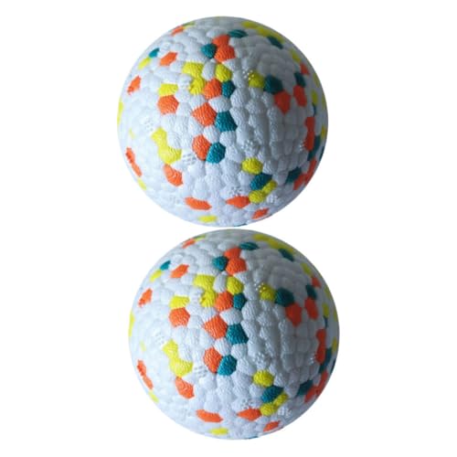 BESPORTBLE 2st Hundespielzeugball Kleine Hundebälle Hundefutter Hundespielzeugbehälter Quietschspielzeug Für Hunde Hund Schnuller Hundespielzeug Unverwüstlich Schnüffelball Für Hunde E-TPU von BESPORTBLE