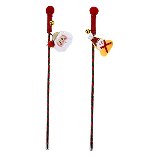 BESPORTBLE 2stücke Interaktive Katzenangel Spielzeug Weihnachtsmann Und Schneemann Teaser Für Katzen Fördert Bewegung Und Spielspaß Für Katzenliebhaber Zu Weihnachten BESPORTBLE 2stücke Interaktive Katzenangel Spielzeug Weihnachtsmann Und Schneemann Teaser Für Katzen Fördert Bewegung Und Spielspaß Für Katzenliebhaber Zu Weihnachten von BESPORTBLE