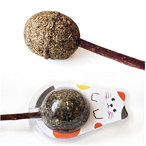 BESPORTBLE 2st Katzenminze Lutscher Katzenspielzeug Mit Katzenminze Katzenlutscher Katzenrad Katzenminze-Sticks Katzenbälle Katzenwand Katzenminze Bälle Katzenminzball Hölzern Brown BESPORTBLE 2st Katzenminze Lutscher Katzenspielzeug Mit Katzenminze Katzenlutscher Katzenrad Katzenminze-Sticks Katzenbälle Katzenwand Katzenminze Bälle Katzenminzball Hölzern Brown von BESPORTBLE