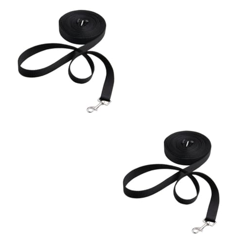 BESPORTBLE 2st Langes Nylon-hundeseil Langlebige Leine Kettenschleifenleinen Welpe Trainingsleine Leine Leinen Robuste Leine Leinen Für Heimtierbedarf Hundeleine Haustier Kettenblatt Black BESPORTBLE 2st Langes Nylon-hundeseil Langlebige Leine Kettenschleifenleinen Welpe Trainingsleine Leine Leinen Robuste Leine Leinen Für Heimtierbedarf Hundeleine Haustier Kettenblatt Black von BESPORTBLE