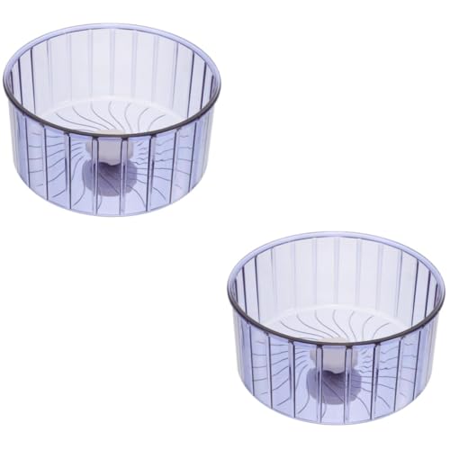 BESPORTBLE Hamsterspielzeug 2St Laufrad für Hamster Spielzeuge stilles Rennmausrad Chinchilla-Laufrad Igelrad Heimtierbedarf Doppellager Laufband Zubehör Hamsterbedarf Kristall Plastik BESPORTBLE Hamsterspielzeug 2St Laufrad für Hamster Spielzeuge stilles Rennmausrad Chinchilla-Laufrad Igelrad Heimtierbedarf Doppellager Laufband Zubehör Hamsterbedarf Kristall Plastik von BESPORTBLE