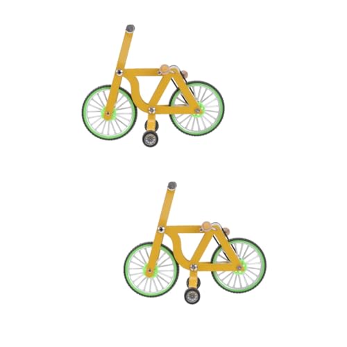 BESPORTBLE 2stücke Papagei Fahrrad Spielzeug Kreatives Trainingsspielzeug Für Vögel Fördert Interaktion Und Bewegung Für Wellensittiche Und Andere Haustiervögel von BESPORTBLE
