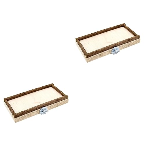 BESPORTBLE 2stücke Holzspielzeug Sprungbrett Für Papageien Sicheres Futter Und Spielbrett Für Vögel Für Zuhause Und Tierbedarf BESPORTBLE 2stücke Holzspielzeug Sprungbrett Für Papageien Sicheres Futter Und Spielbrett Für Vögel Für Zuhause Und Tierbedarf von BESPORTBLE
