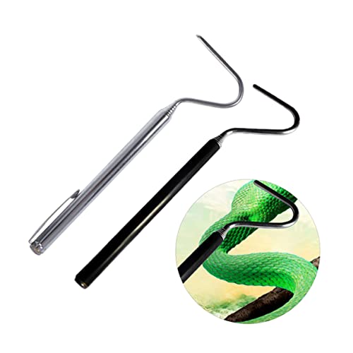 BESPORTBLE 2stücke Schlangenhaken Aus Einziehbar Mit Entenschnabelkopf Zum Von Kleinen Schlangen Und Reptilien Langlebig Und Praktisch BESPORTBLE 2stücke Schlangenhaken Aus Einziehbar Mit Entenschnabelkopf Zum Von Kleinen Schlangen Und Reptilien Langlebig Und Praktisch von BESPORTBLE